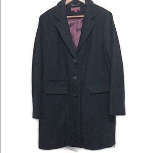 Merona Black wool coat